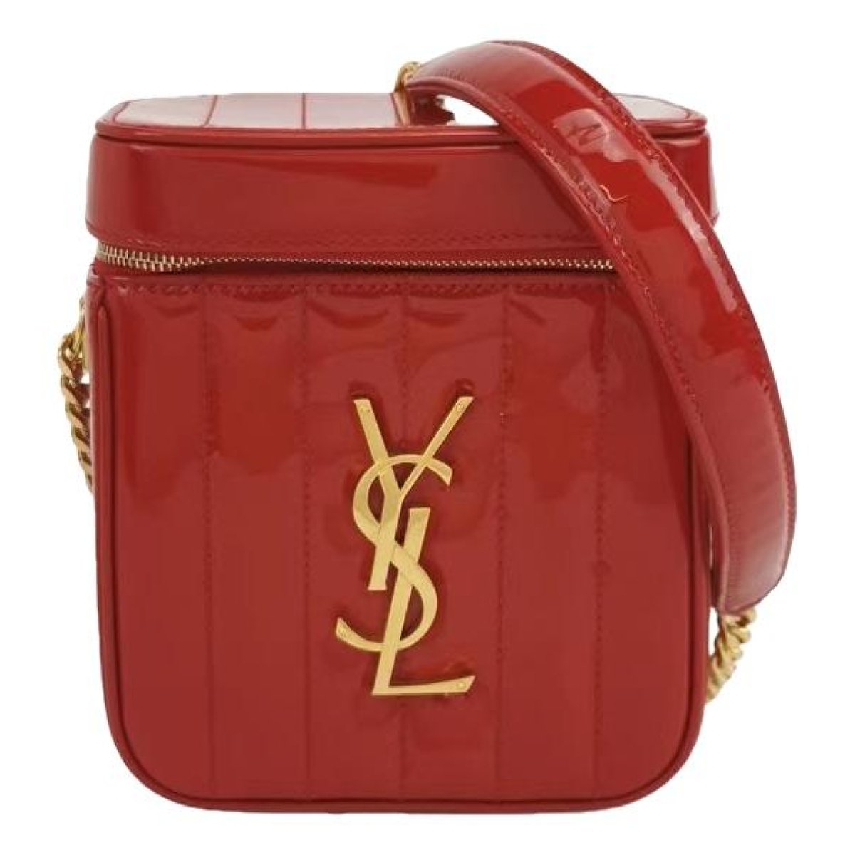 Vicky patent leather handbag