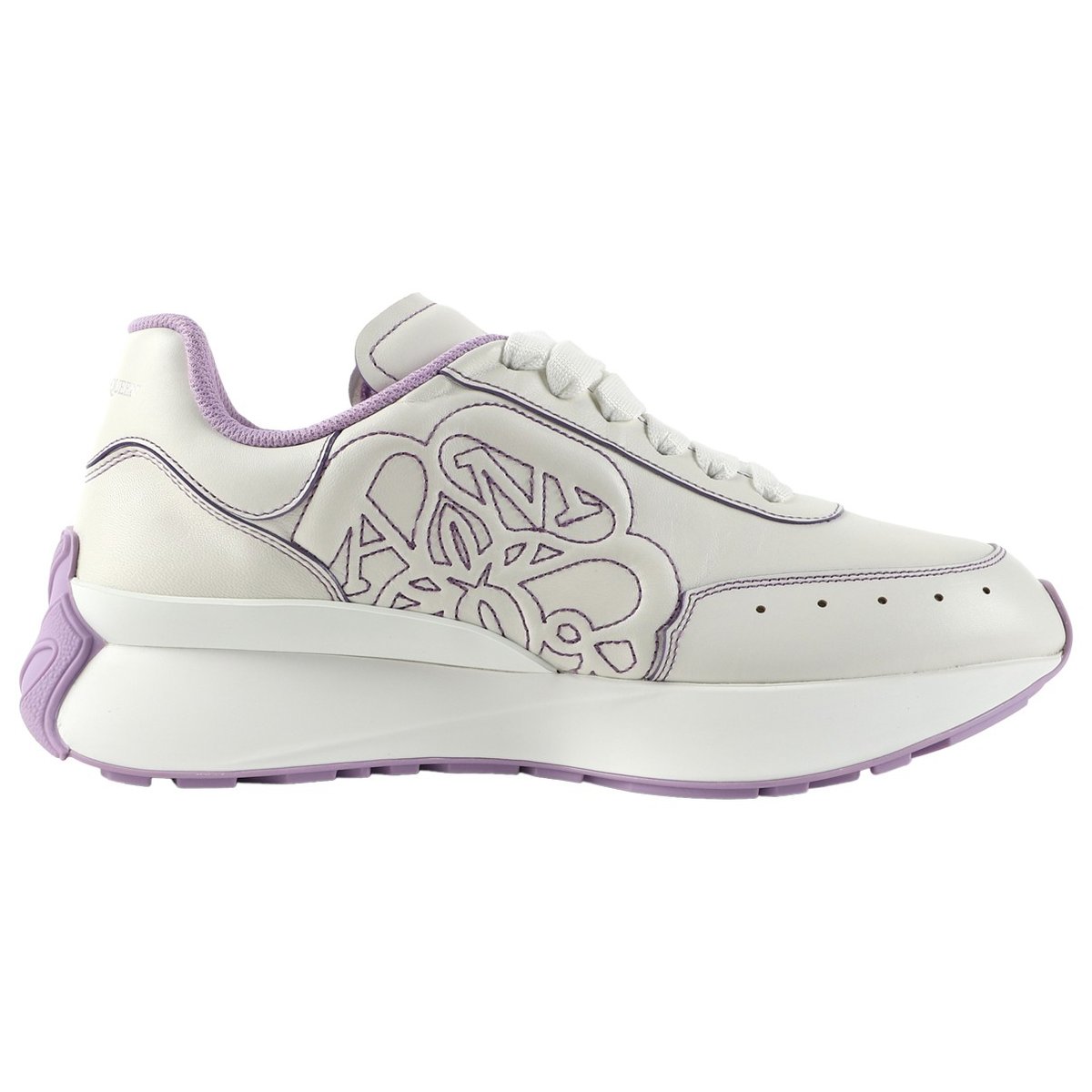 Sprint Runner leather trainers