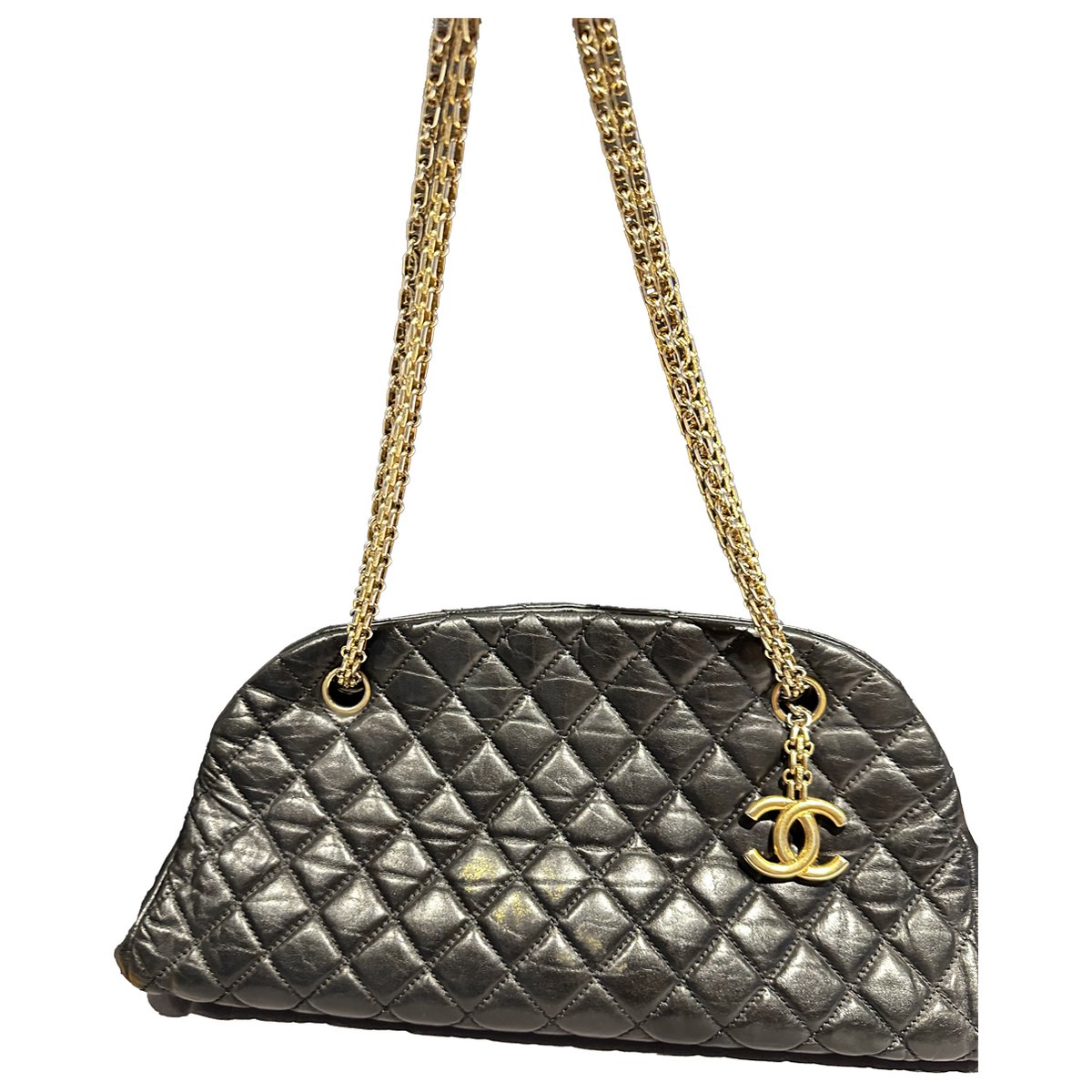 Mademoiselle leather handbag