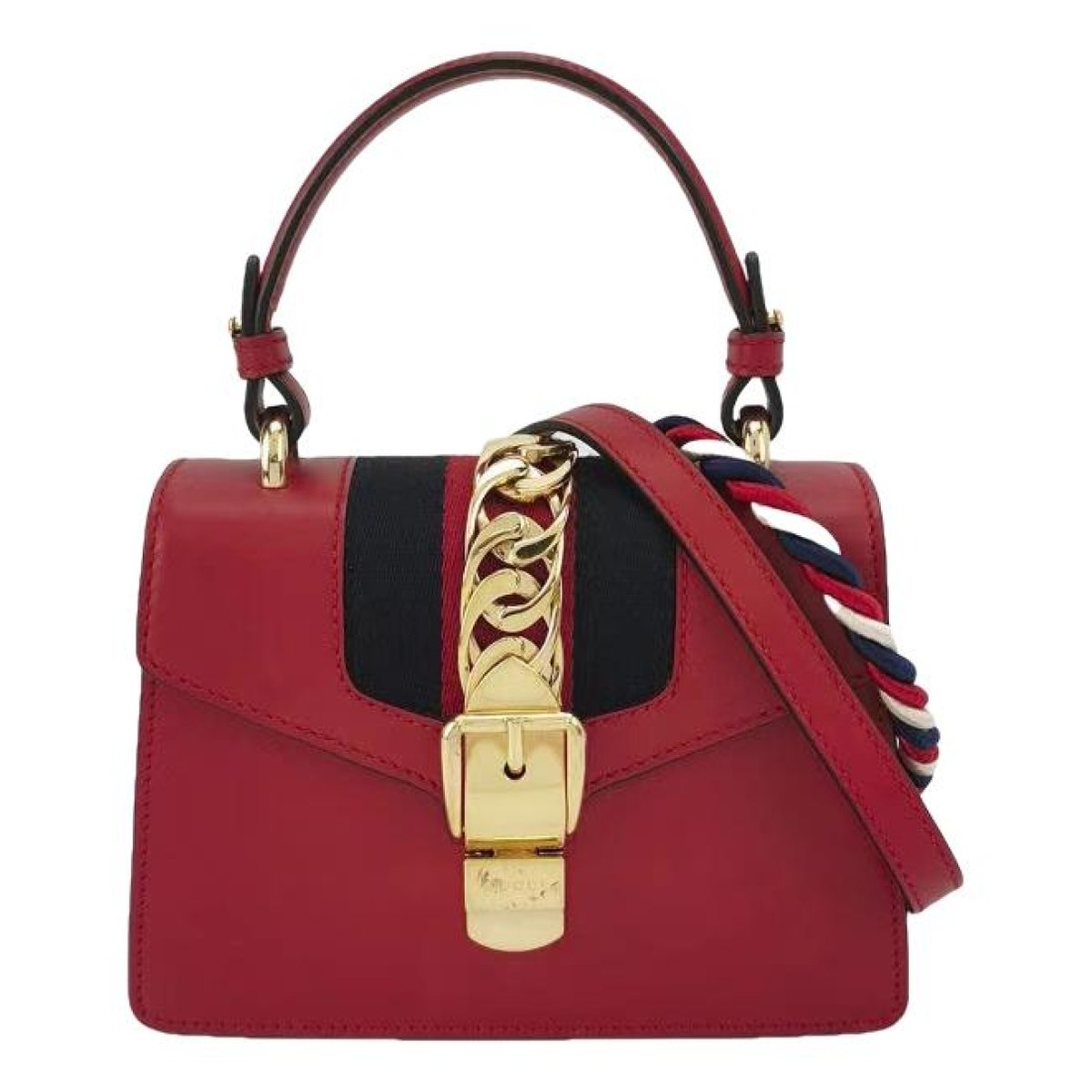Sylvie Top Handle leather handbag
