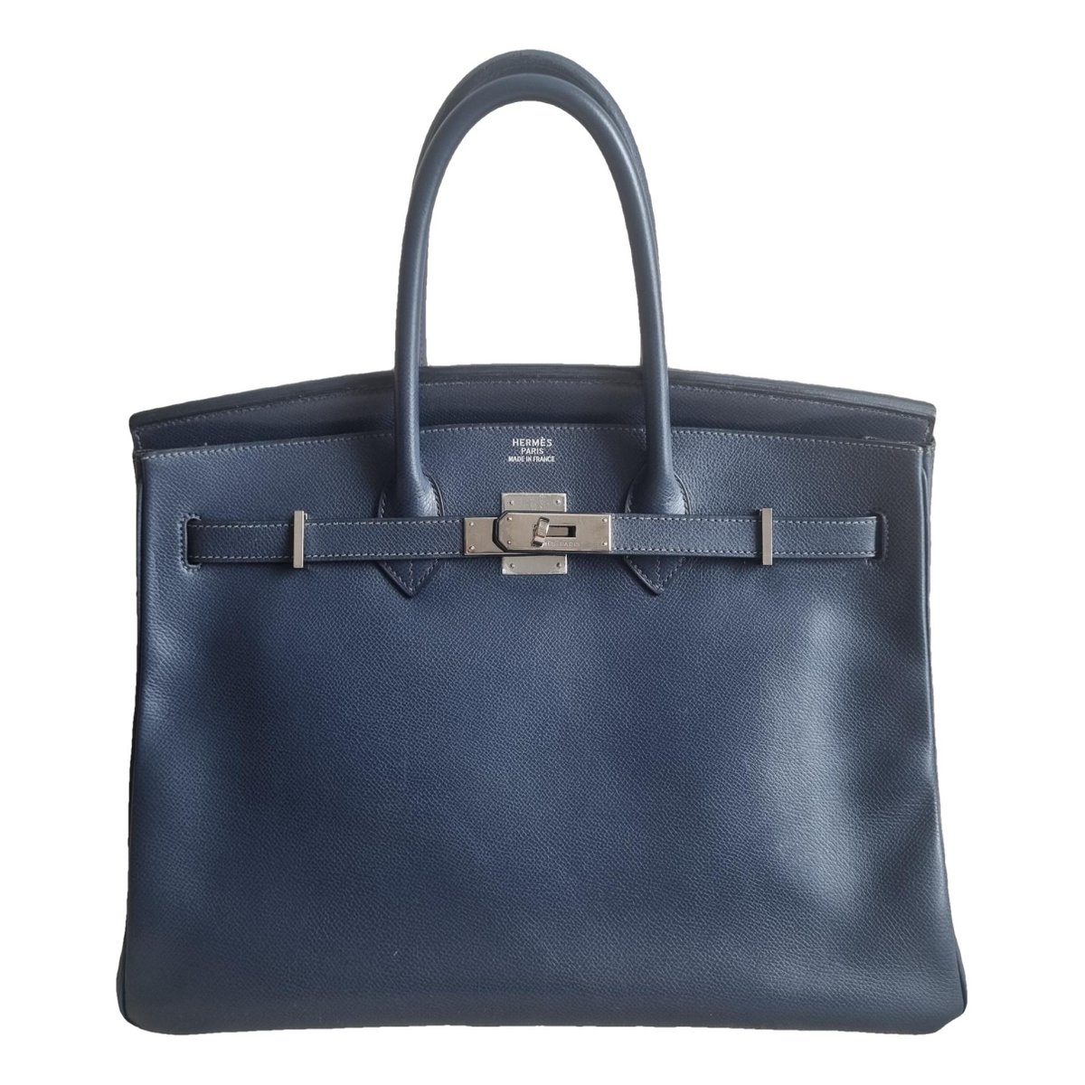 Birkin 35 leather handbag