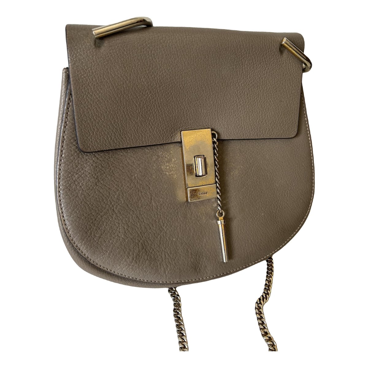 Drew leather crossbody bag