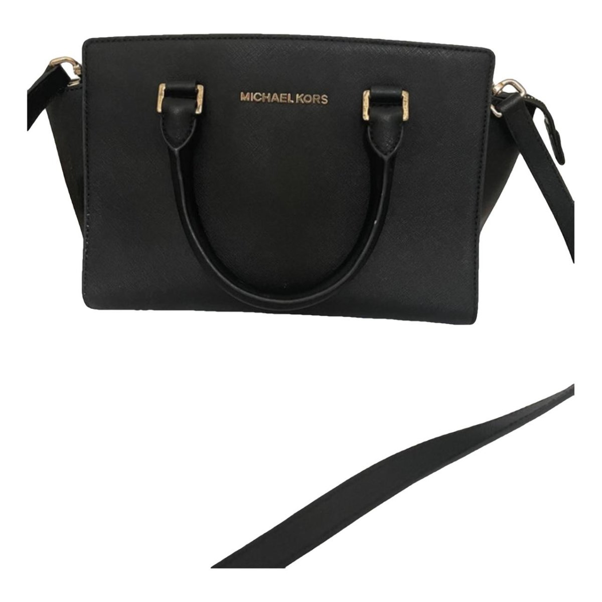 Selma leather crossbody bag