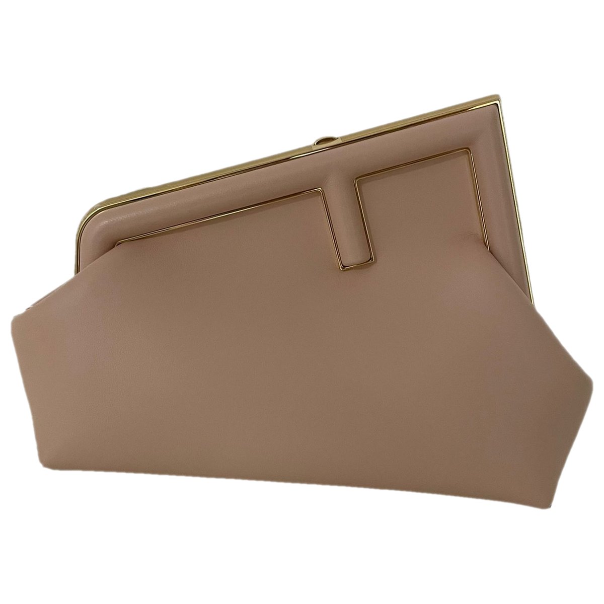 First leather handbag