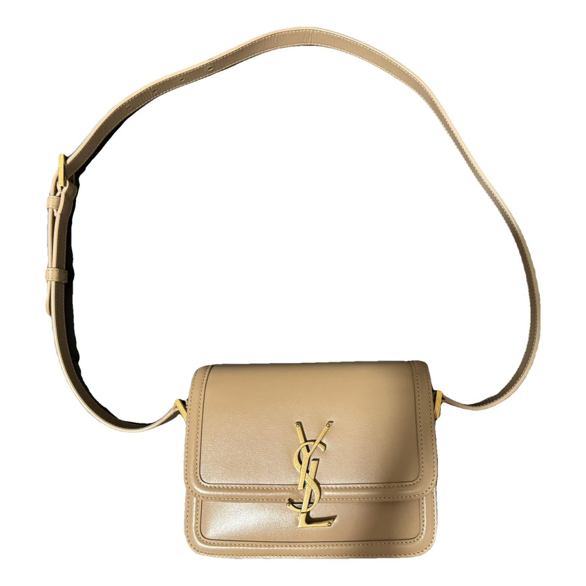 Solférino leather handbag