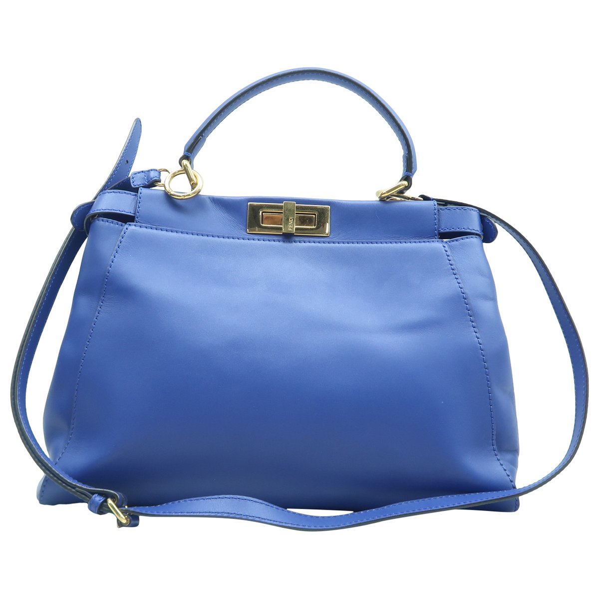 Peekaboo IseeU leather satchel