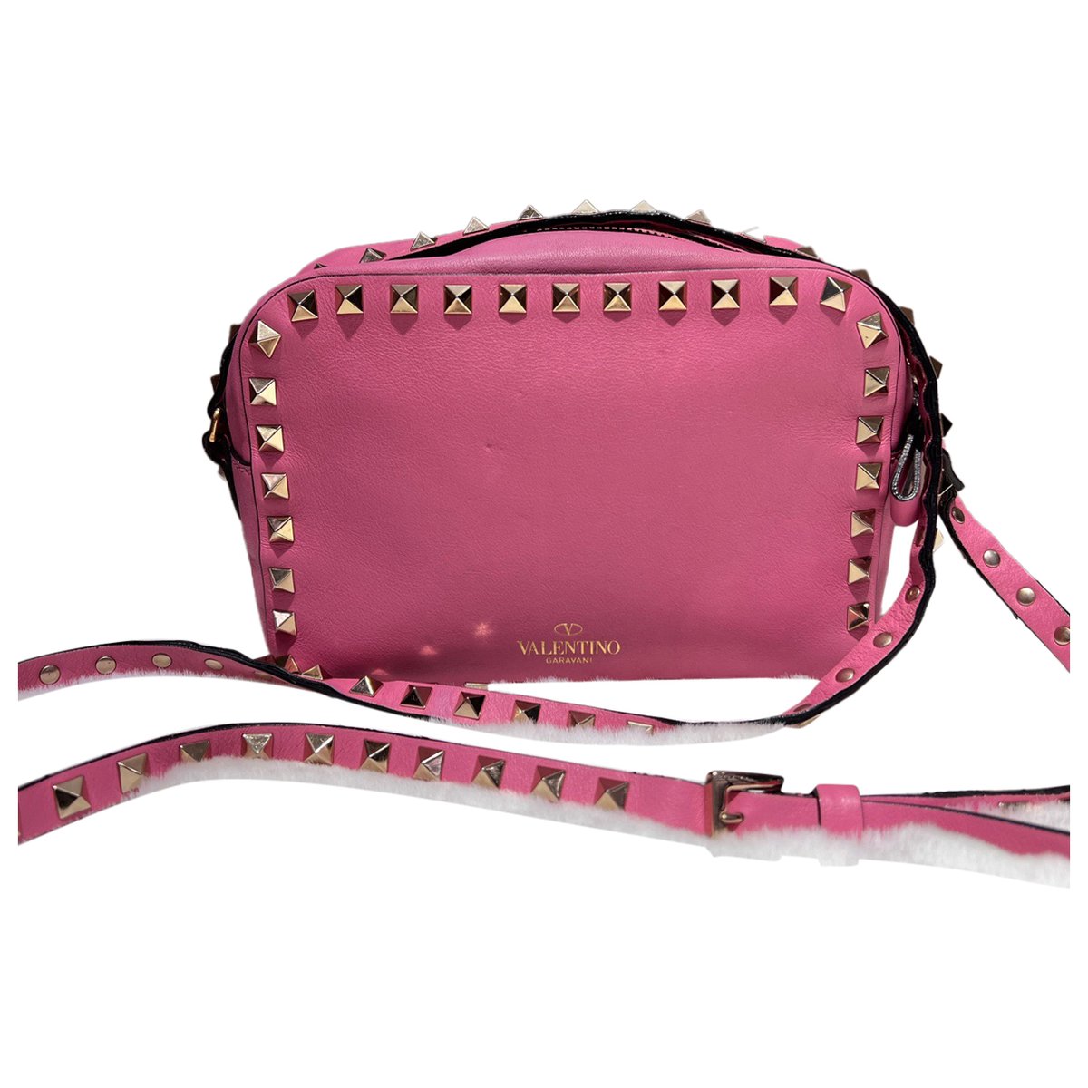 Guitar Rockstud leather handbag