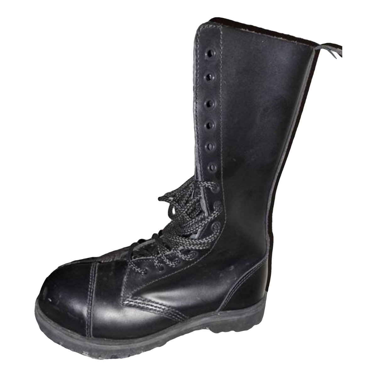Leather boots