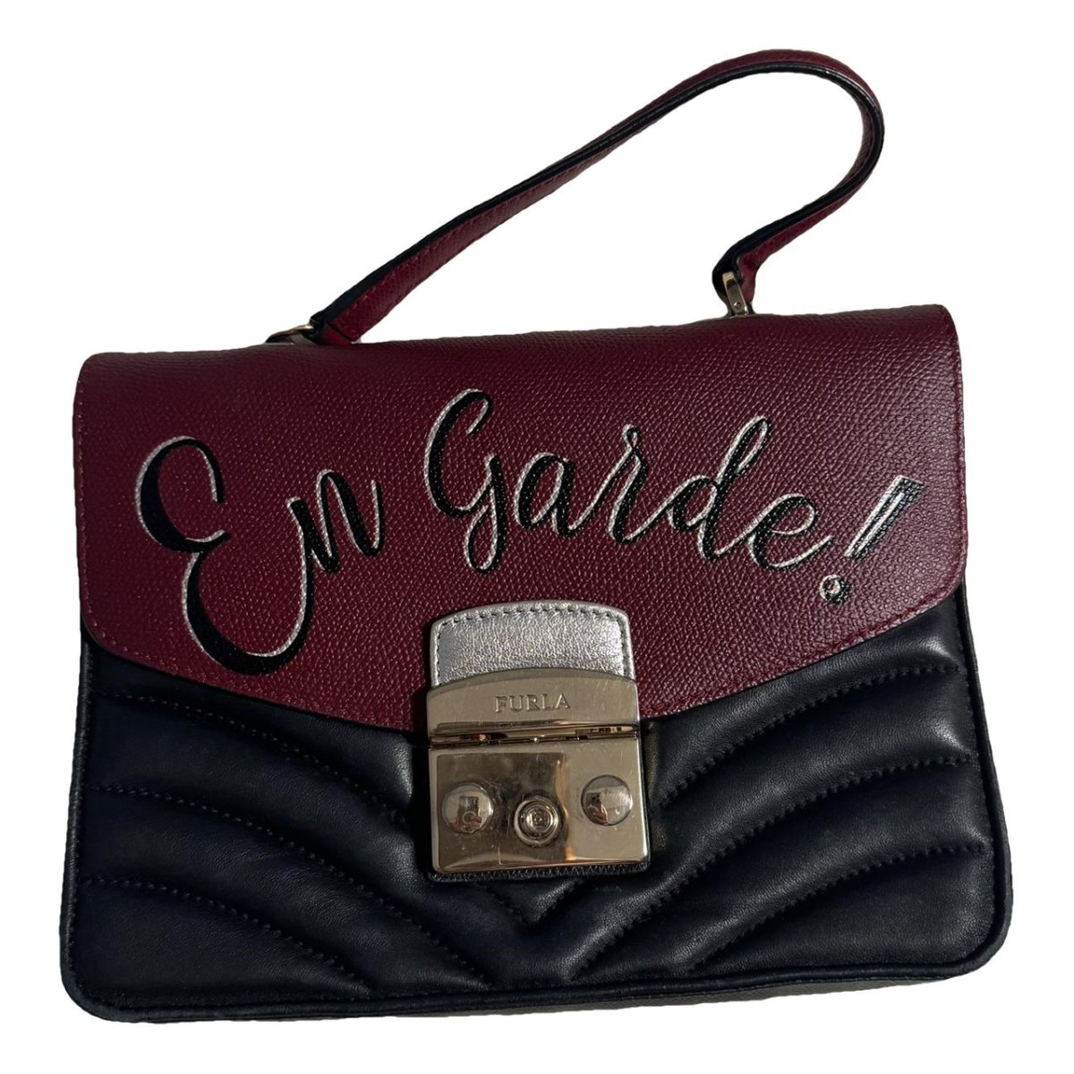 Metropolis leather handbag