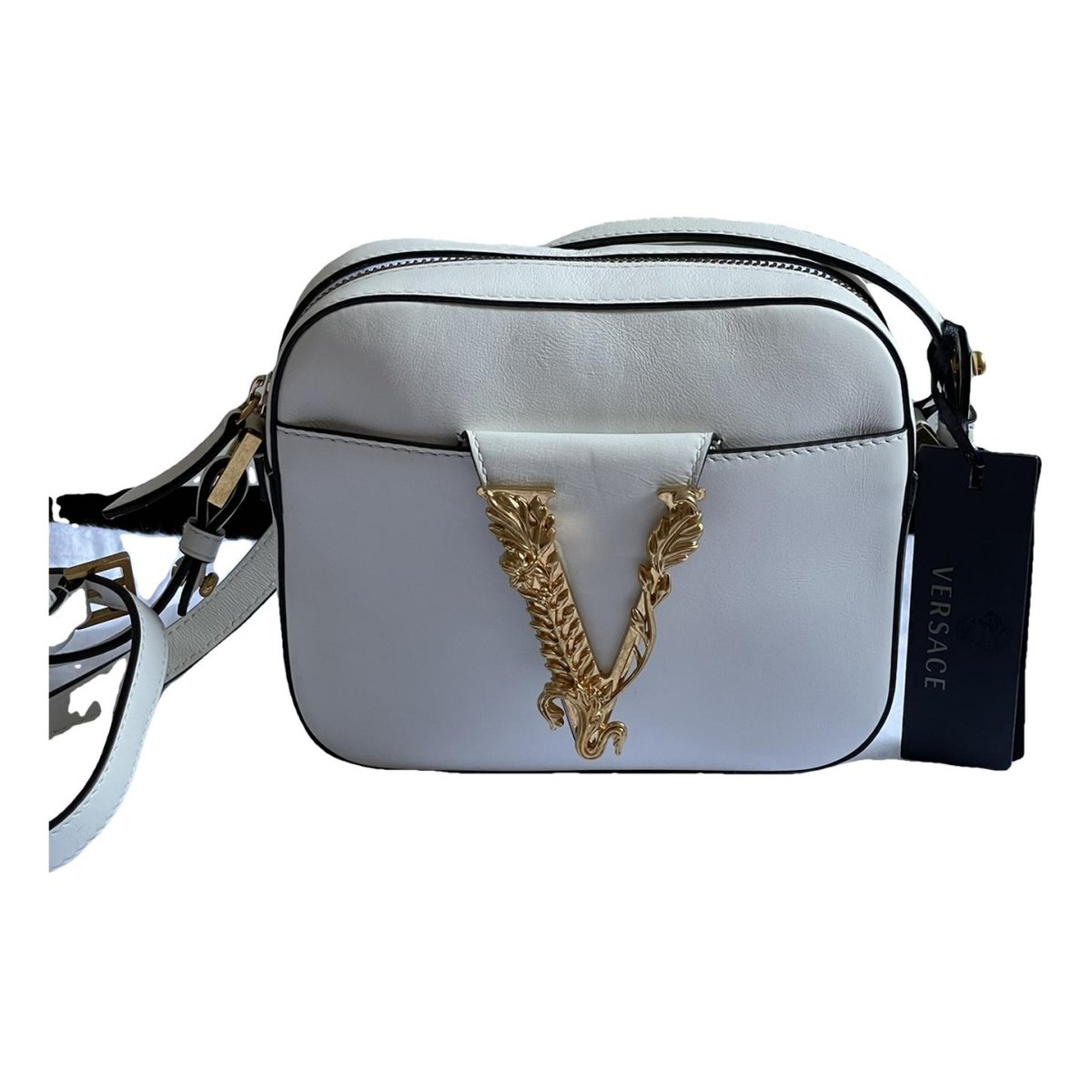 Virtus leather crossbody bag
