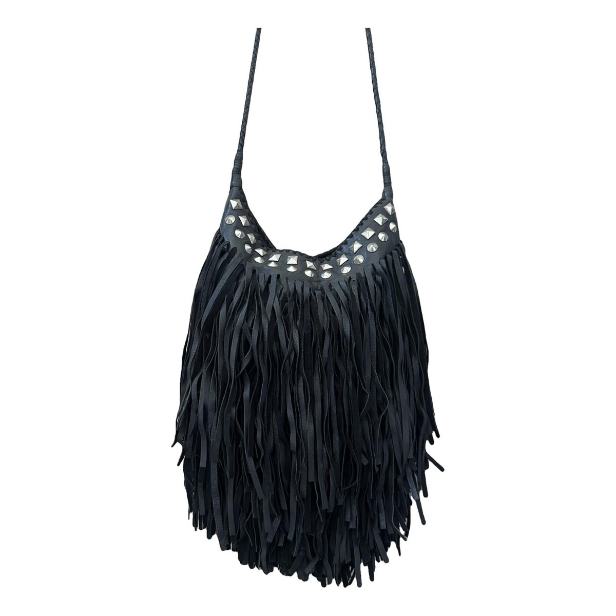 Leather crossbody bag