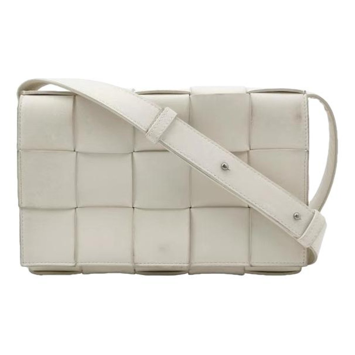Cassette leather handbag