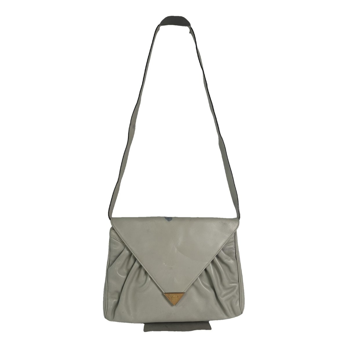 Triomphe Maillon Chain leather handbag