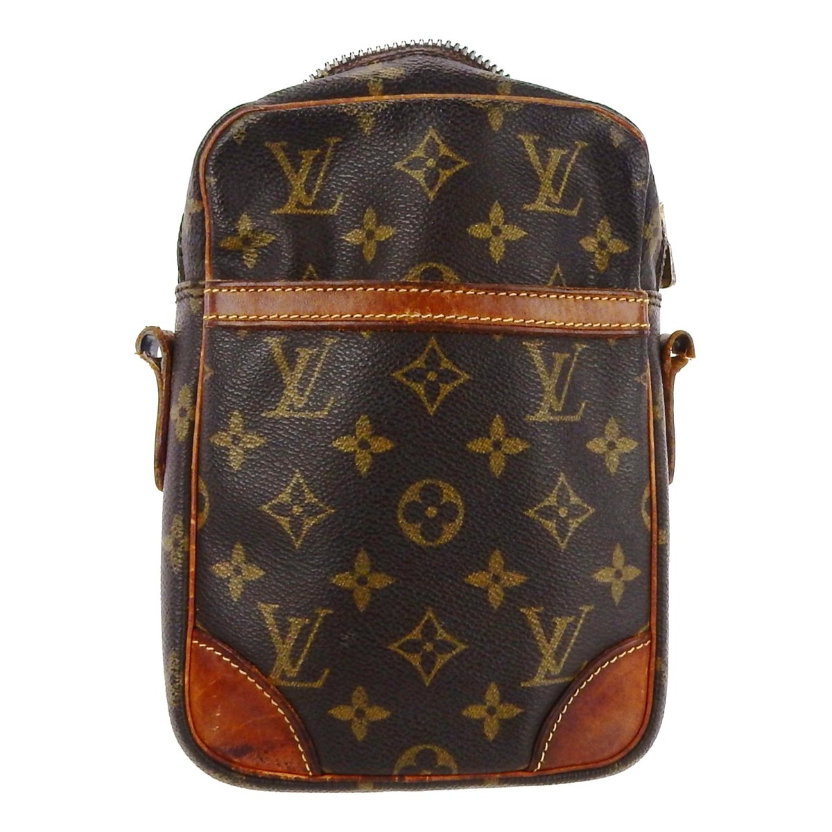 Danube leather crossbody bag