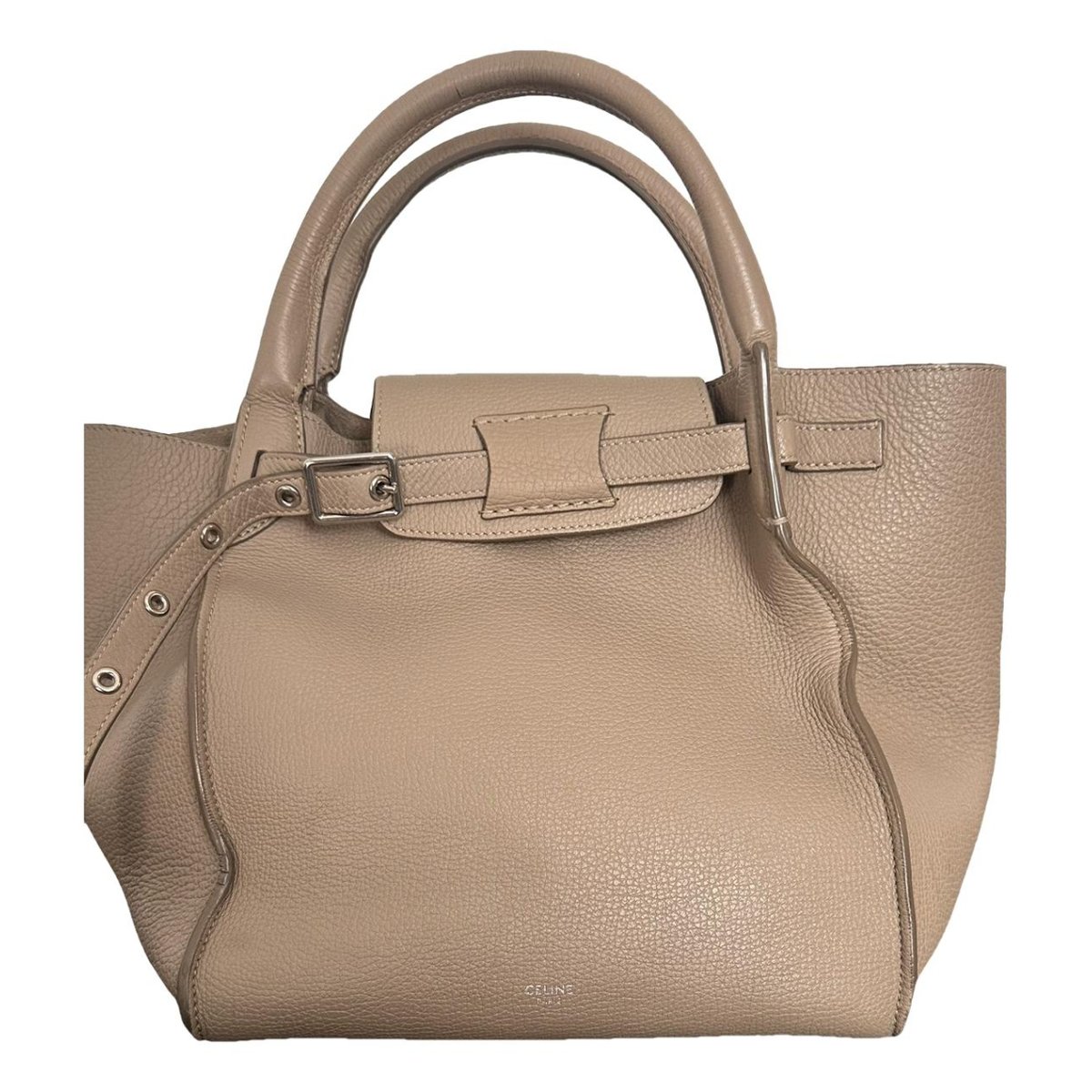 Big Bag leather handbag