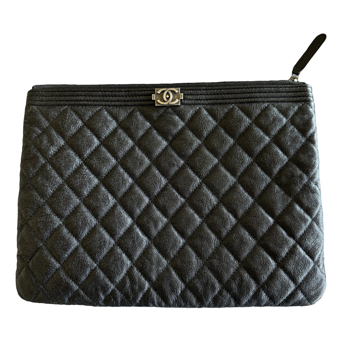 Timeless/Classique leather clutch bag