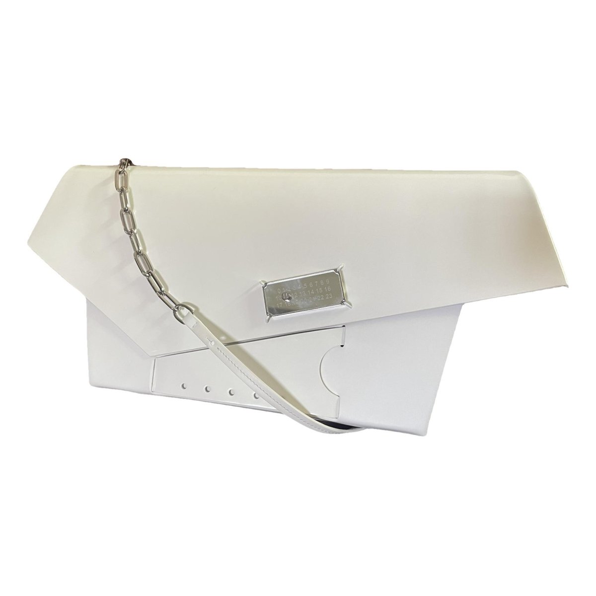 Snatched leather crossbody bag