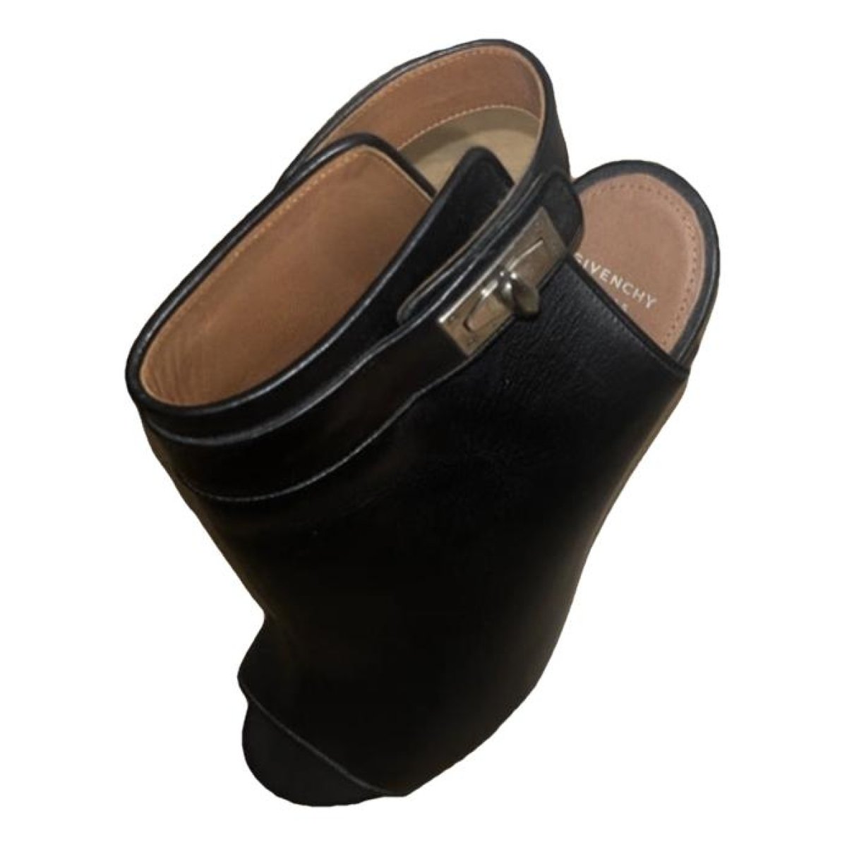 Shark leather boots