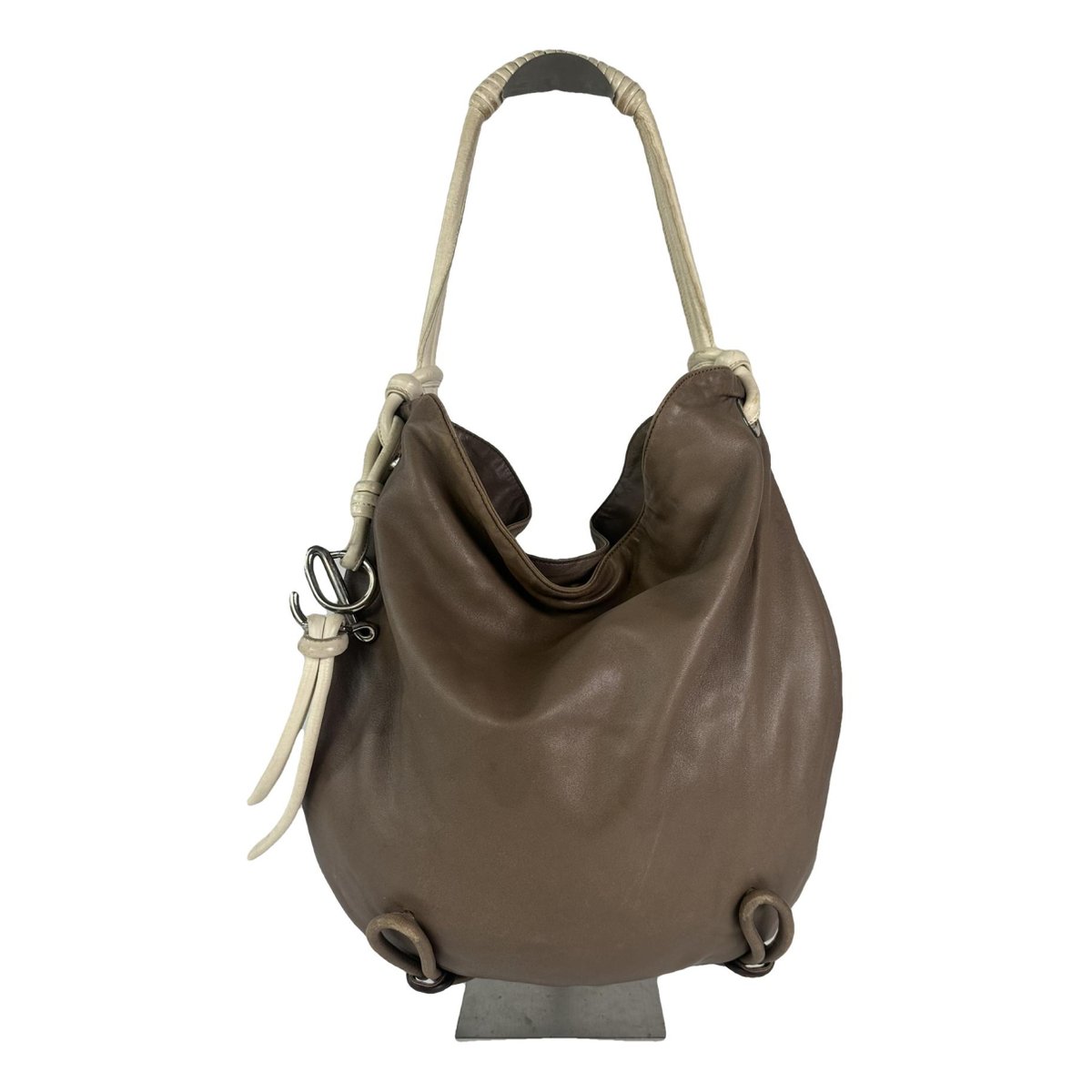 Flamenco leather handbag