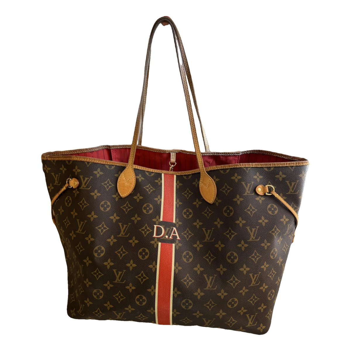 Neverfull leather tote