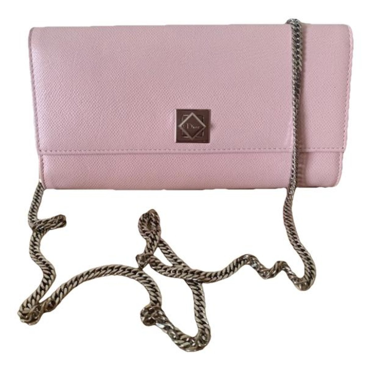 Lady Dior Wallet On Chain leather crossbody bag