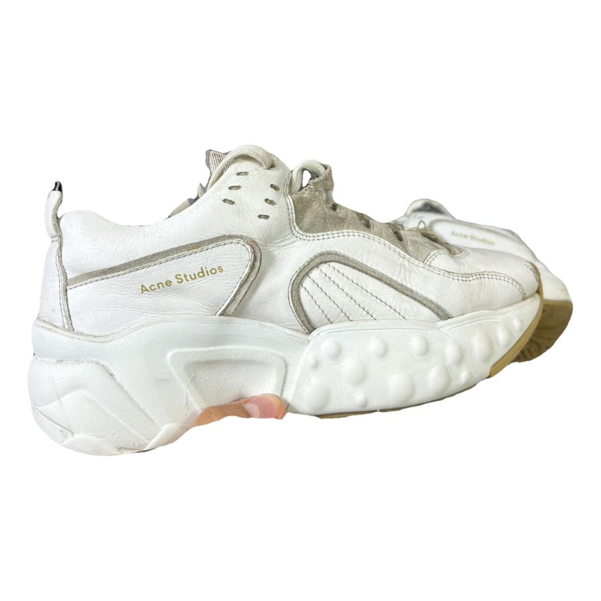 Manhattan leather trainers