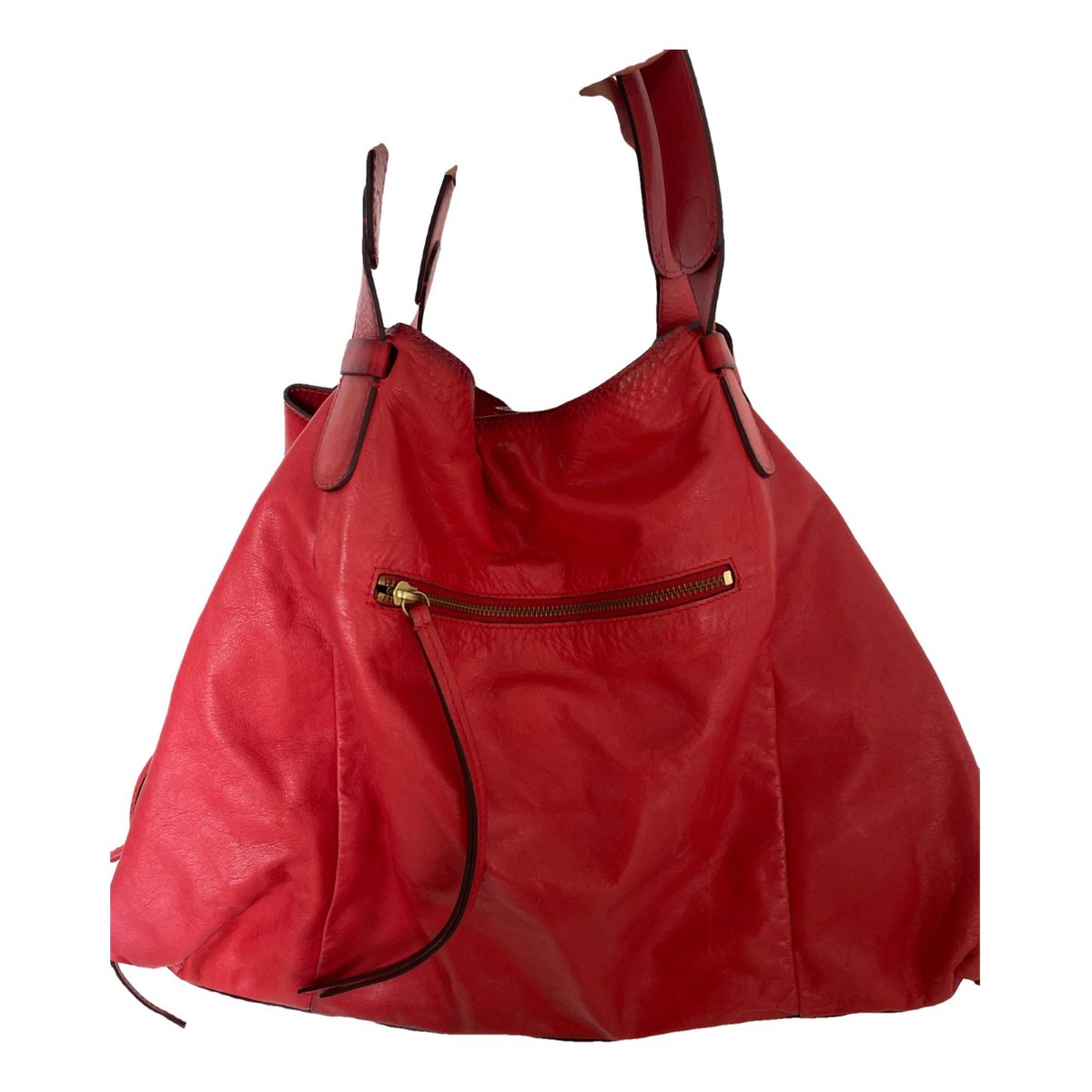 36 H leather handbag