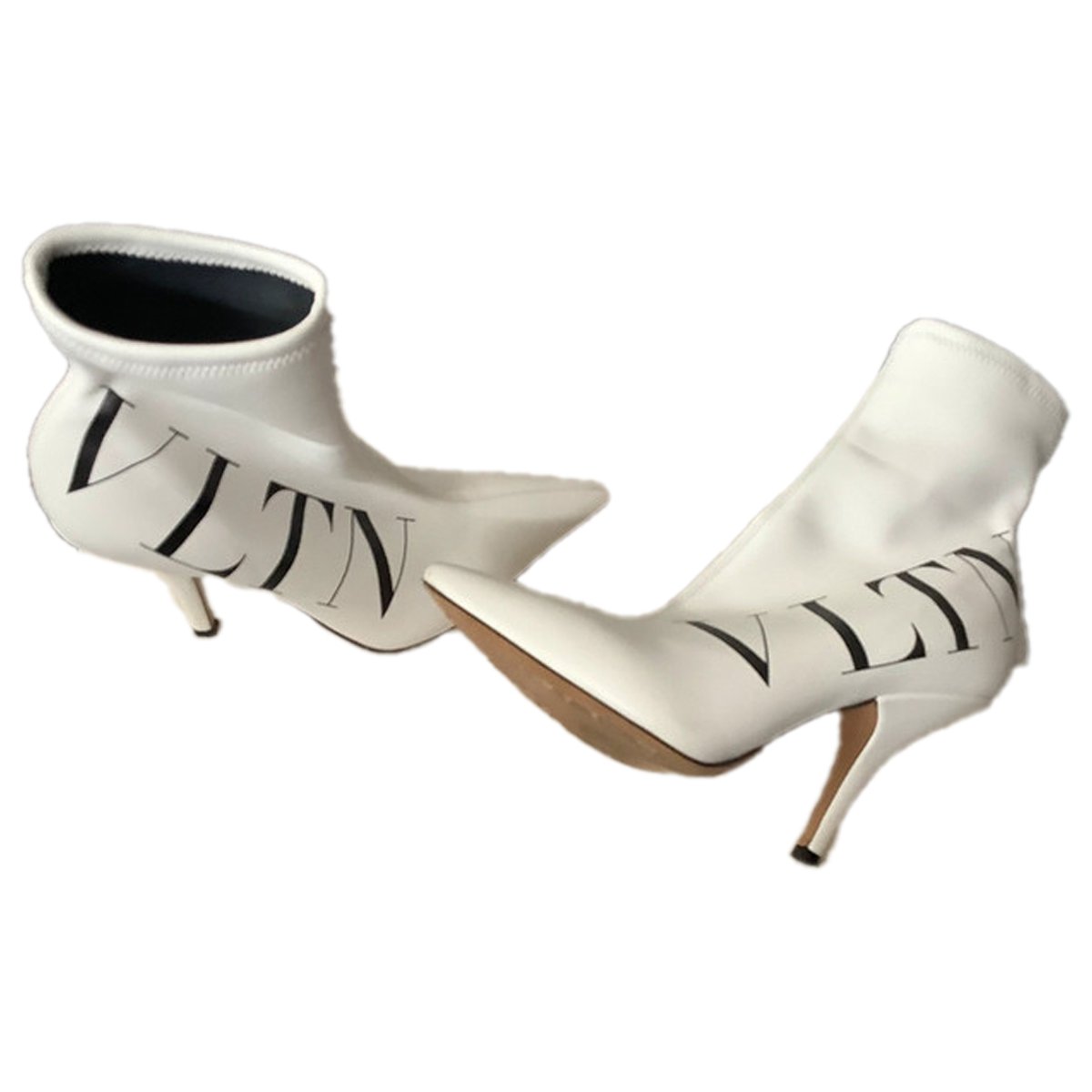 VLTN leather ankle boots