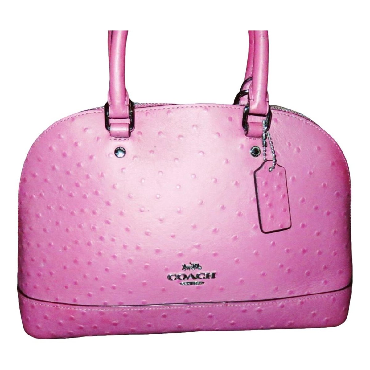 Selena Grace ostrich satchel