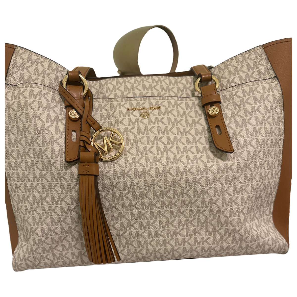 Sady leather tote