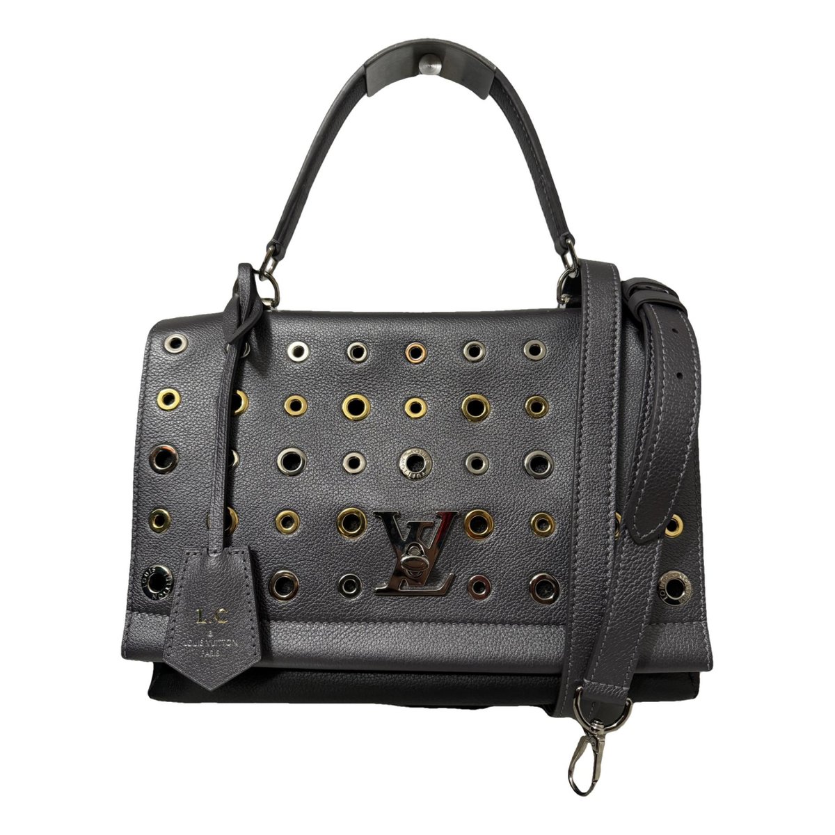 Lockme leather crossbody bag