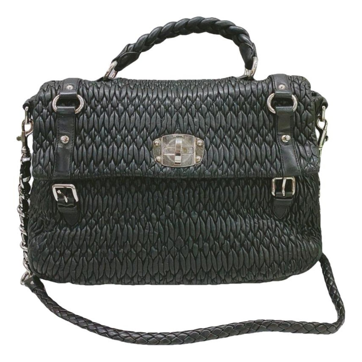 Cleo leather handbag