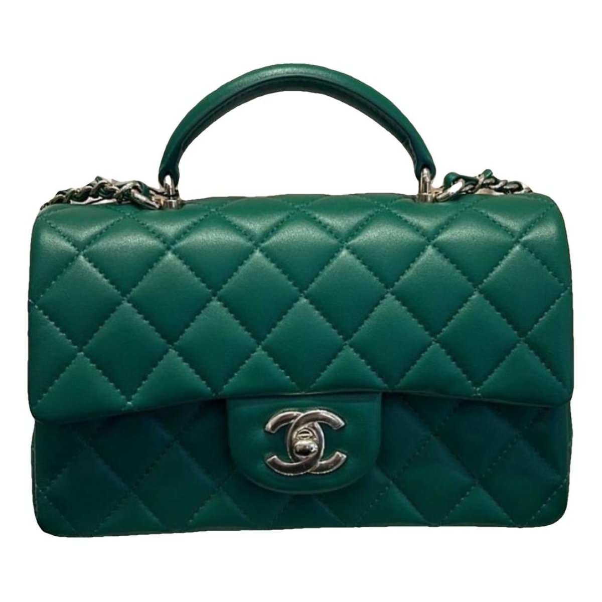 Timeless Classique Top Handle leather handbag