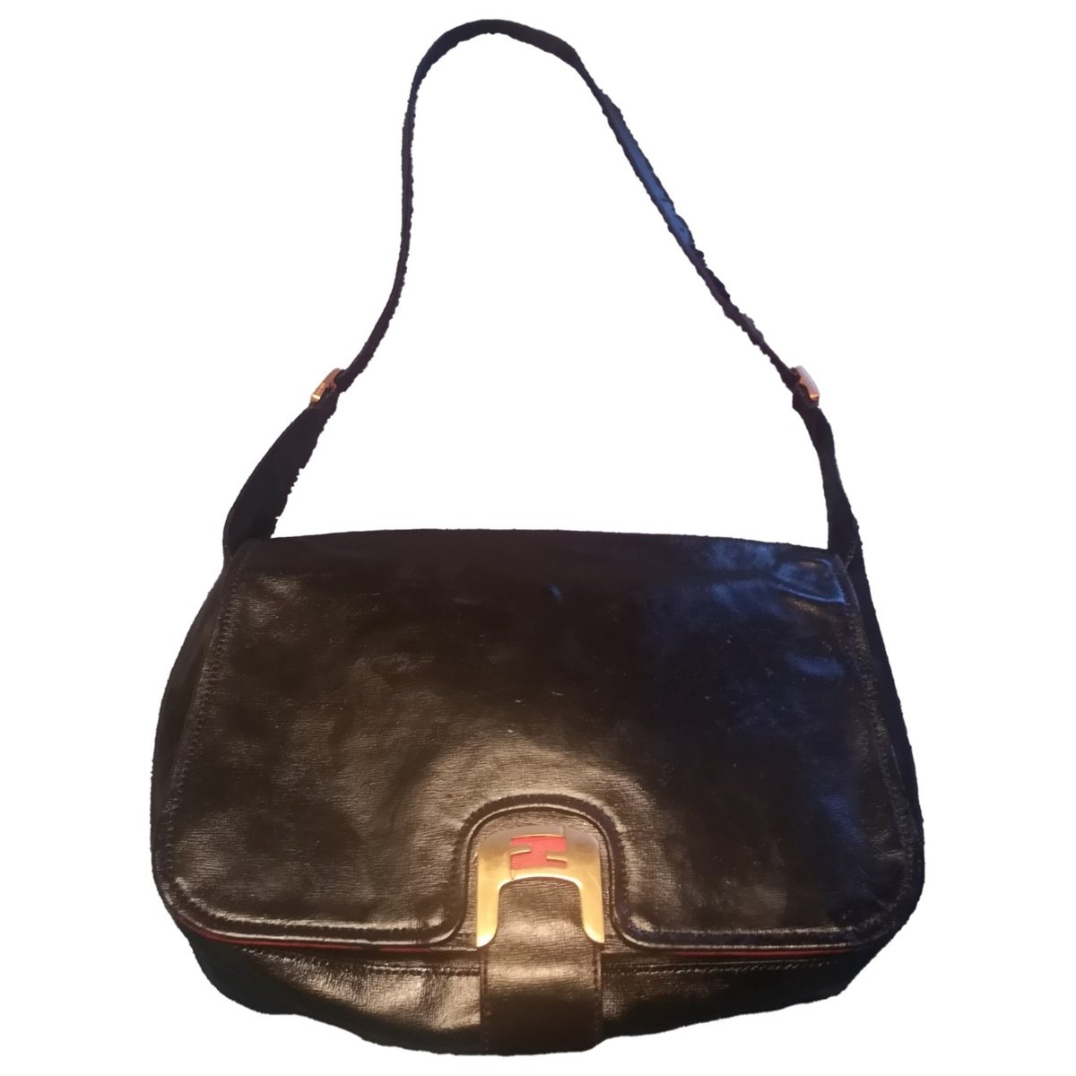 Chameleon leather handbag