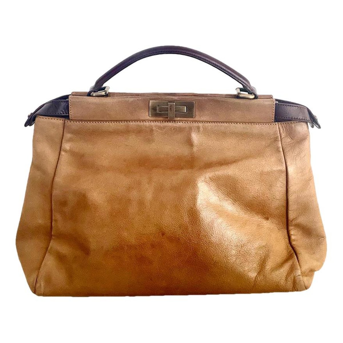 Peekaboo X-Lite leather handbag