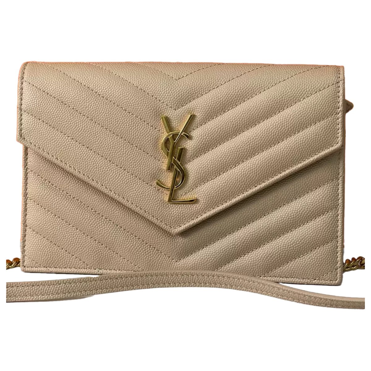 Envelope leather crossbody bag