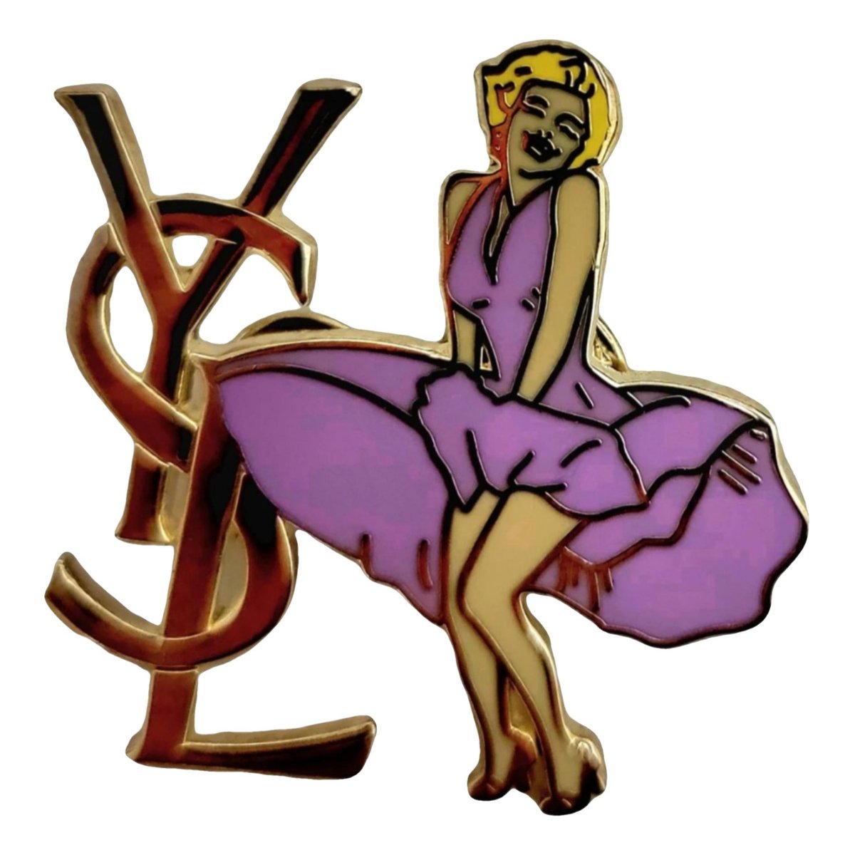 Arty pin & brooche