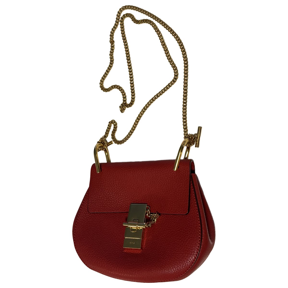 Drew leather crossbody bag
