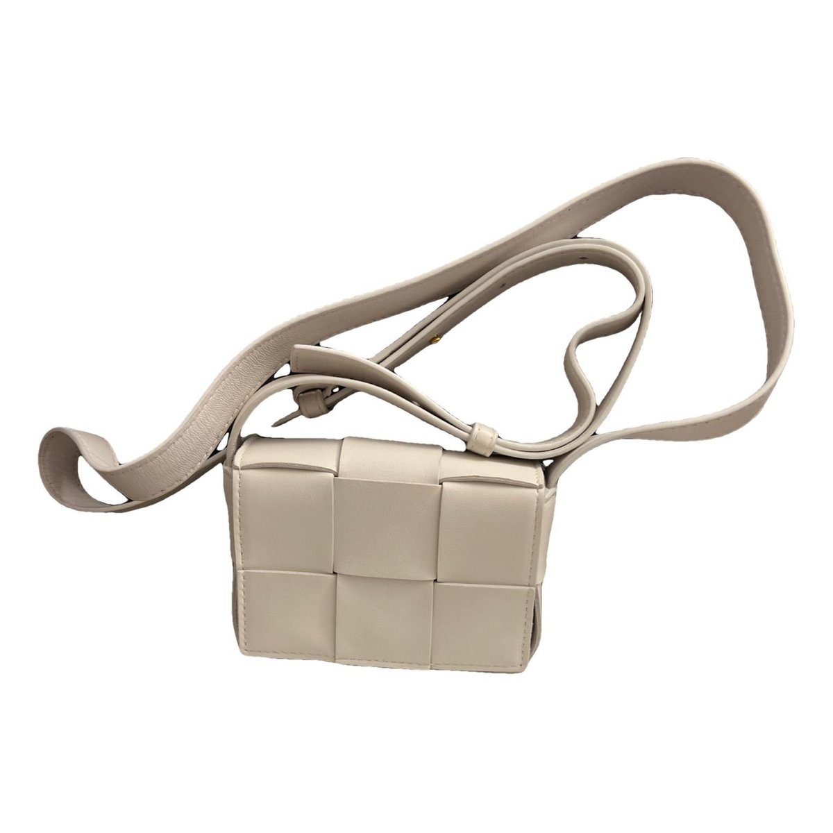 Cassette leather crossbody bag