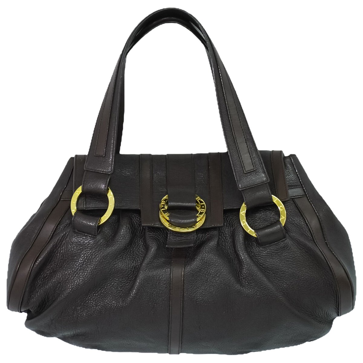 Chandra leather handbag