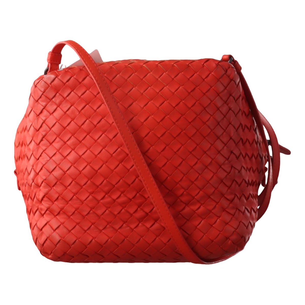 Loop leather handbag