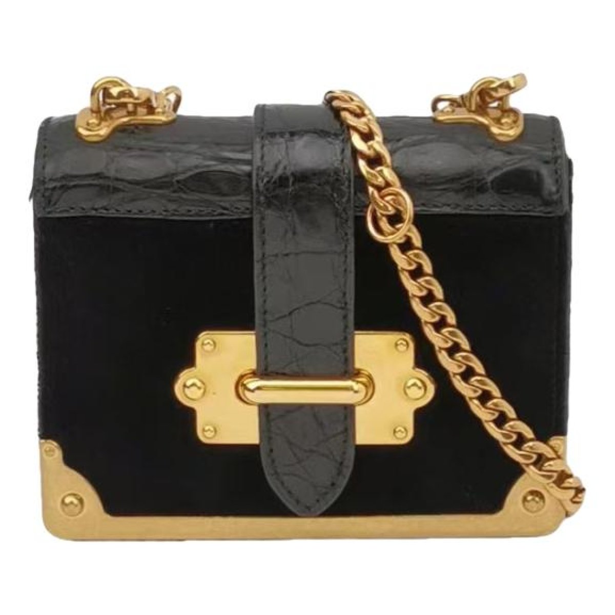Cahier Chain leather crossbody bag
