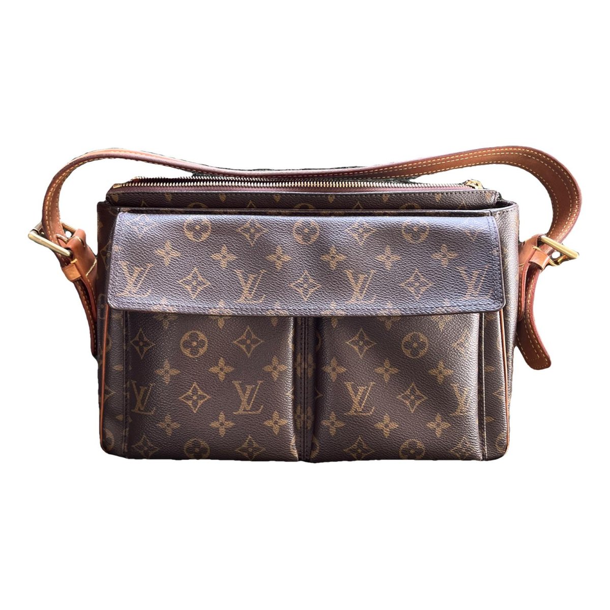 Viva Cité leather handbag