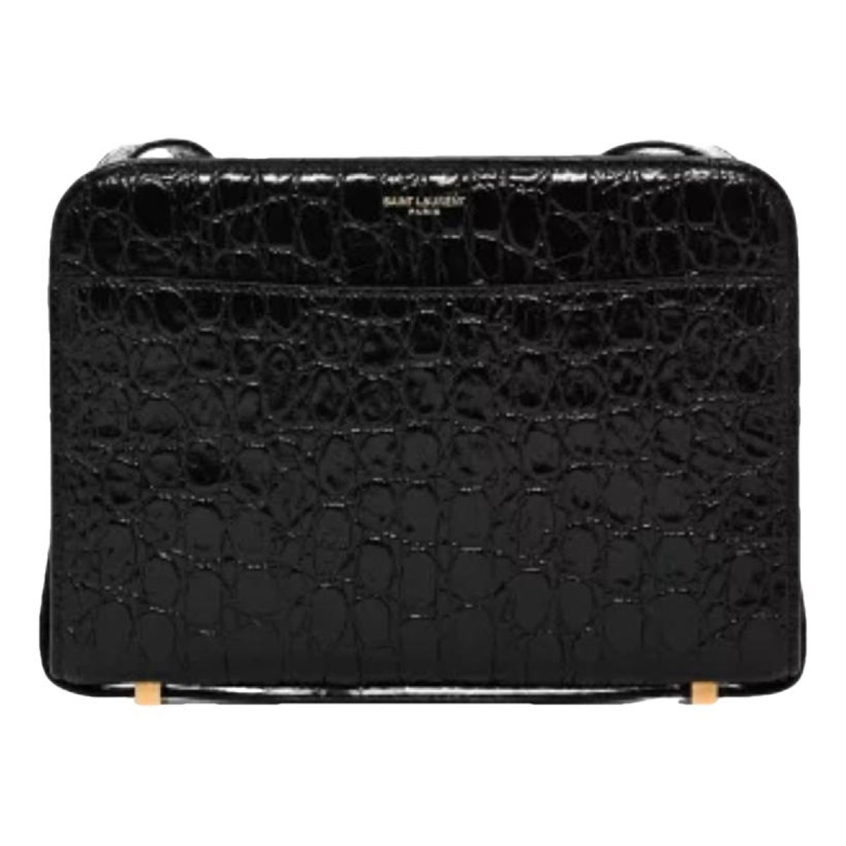 Babylone patent leather crossbody bag