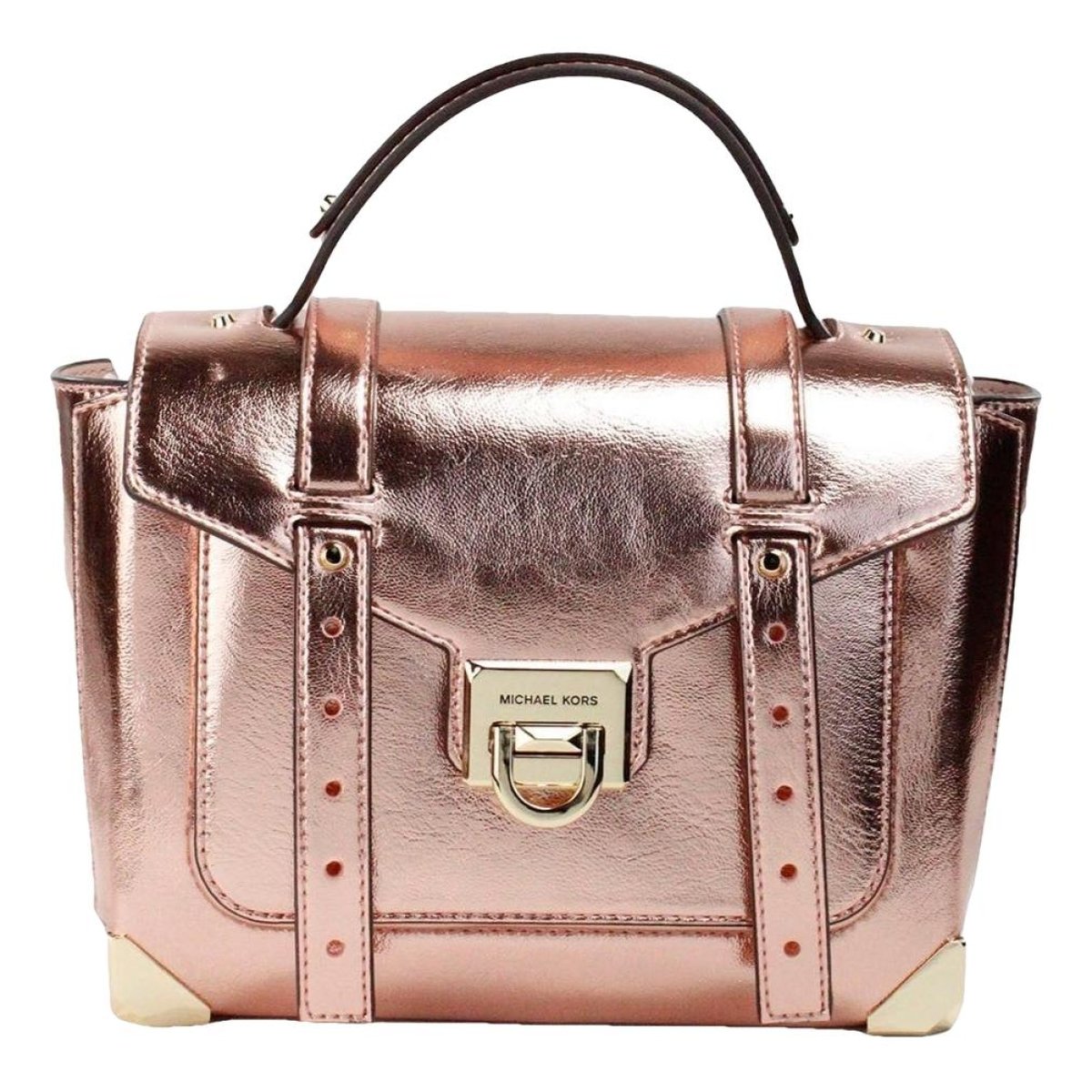 Manhattan leather satchel