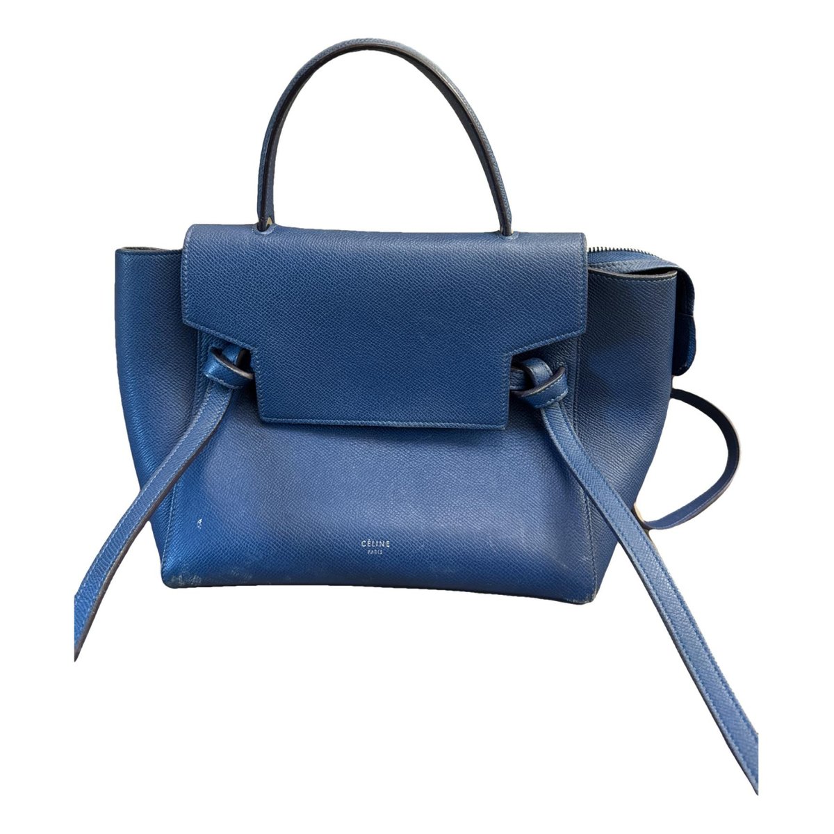 Belt leather handbag