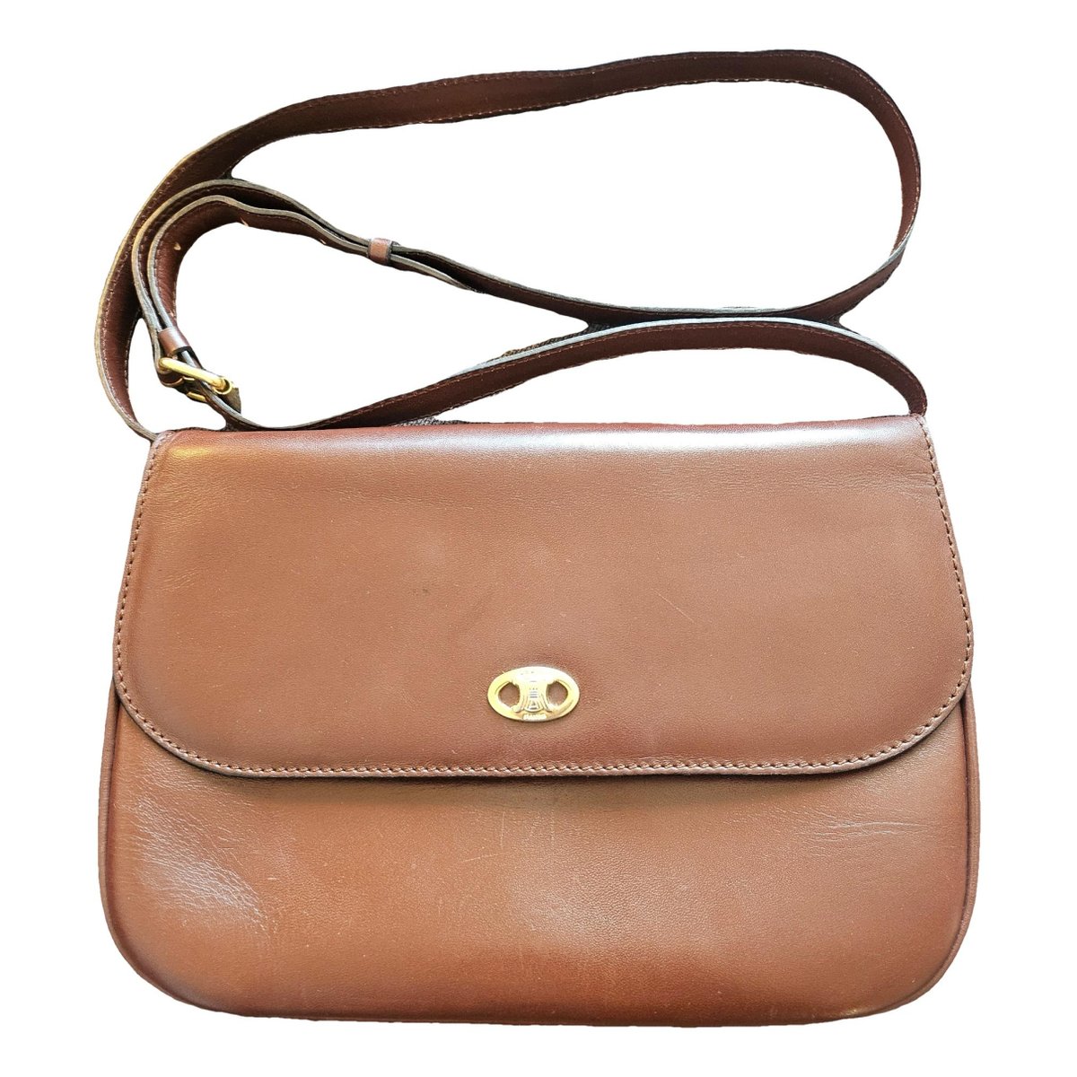 Triomphe Maillon leather handbag