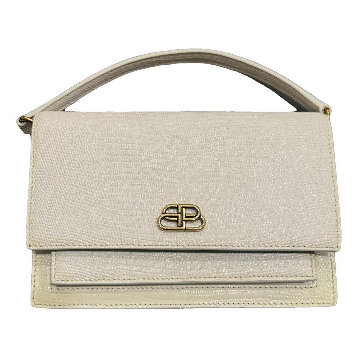 Sharp leather crossbody bag