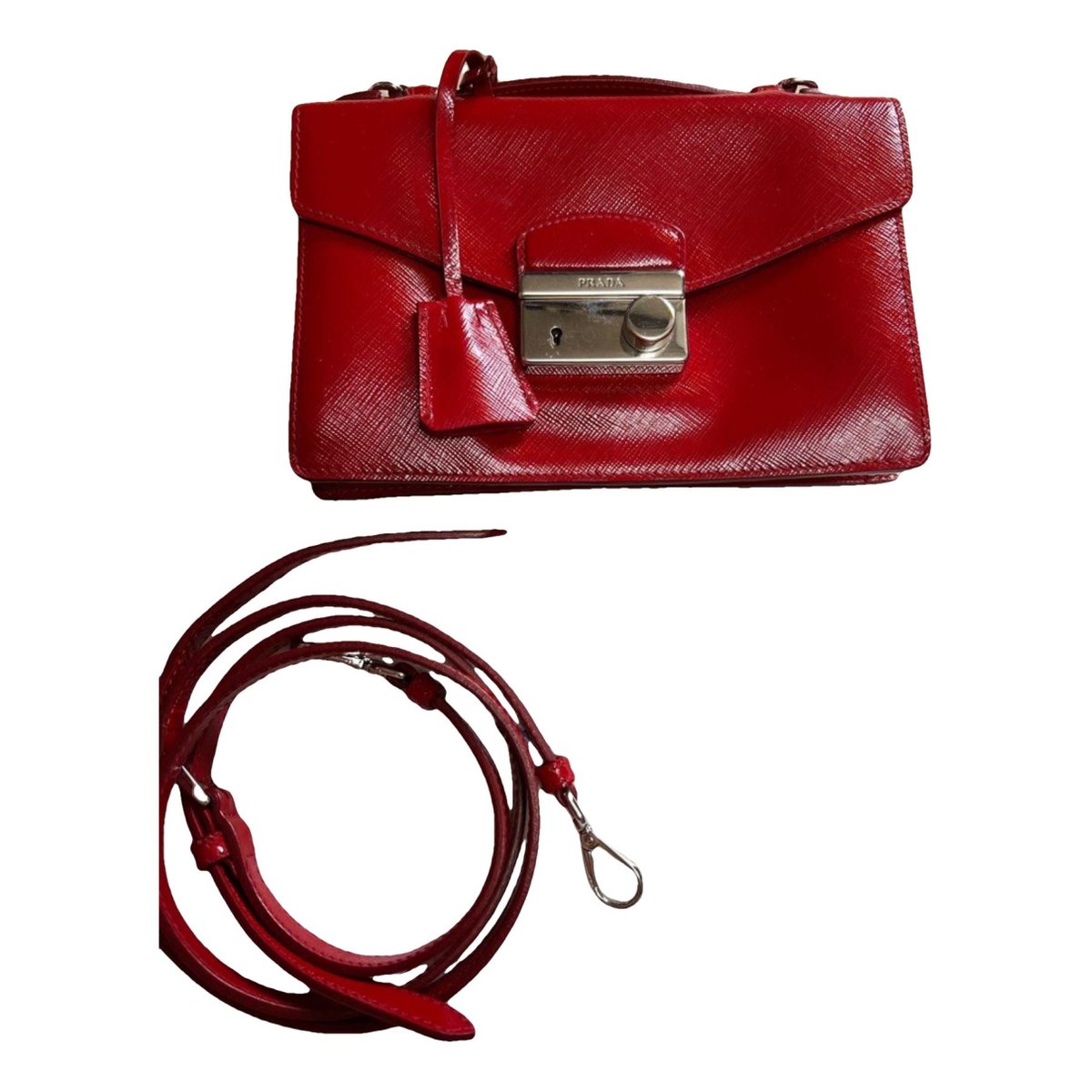 Sound patent leather mini bag