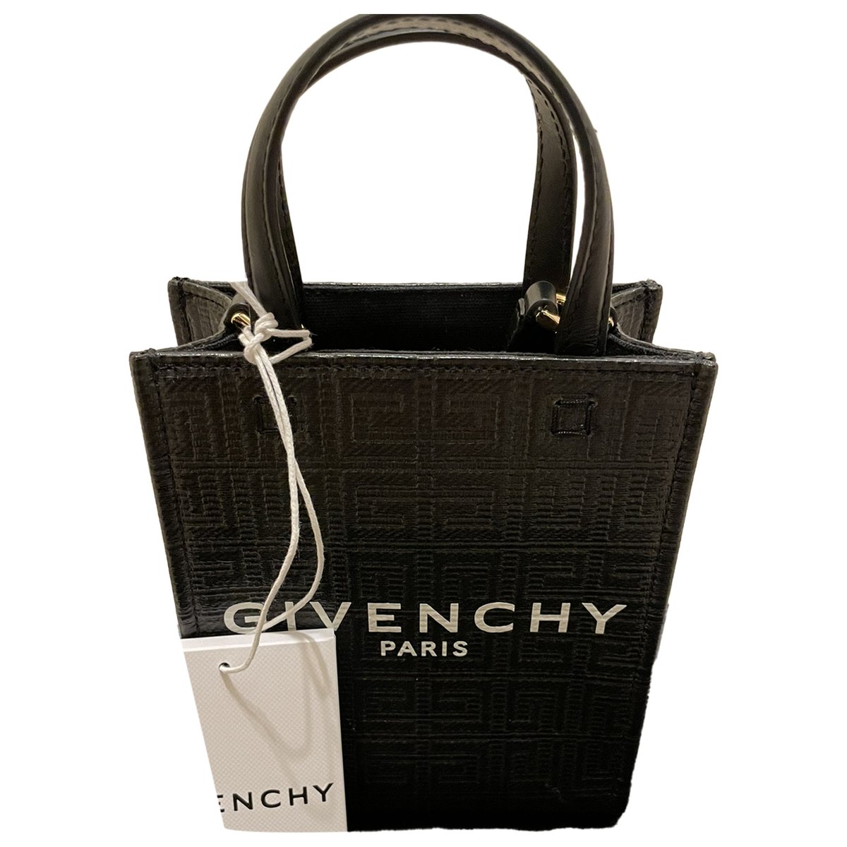 G Tote leather handbag